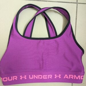 Under Armour Women's Purple Sports Bra